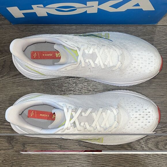Men’s Size 13 - Hoka One One Mach 6 White Nimbus Cloud - Worn Once!! No Box! main image 7